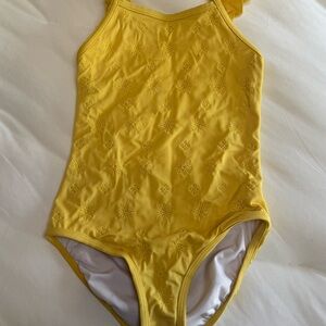 Hanna Andersson Floral One-Piece Swimsuit